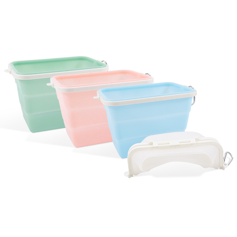 Reusable Silicone Folding Lunch Box