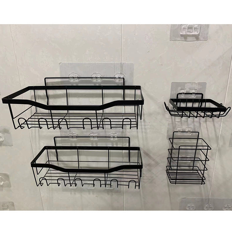 Wall-Mounted Shower Storage Rack for Bathroom