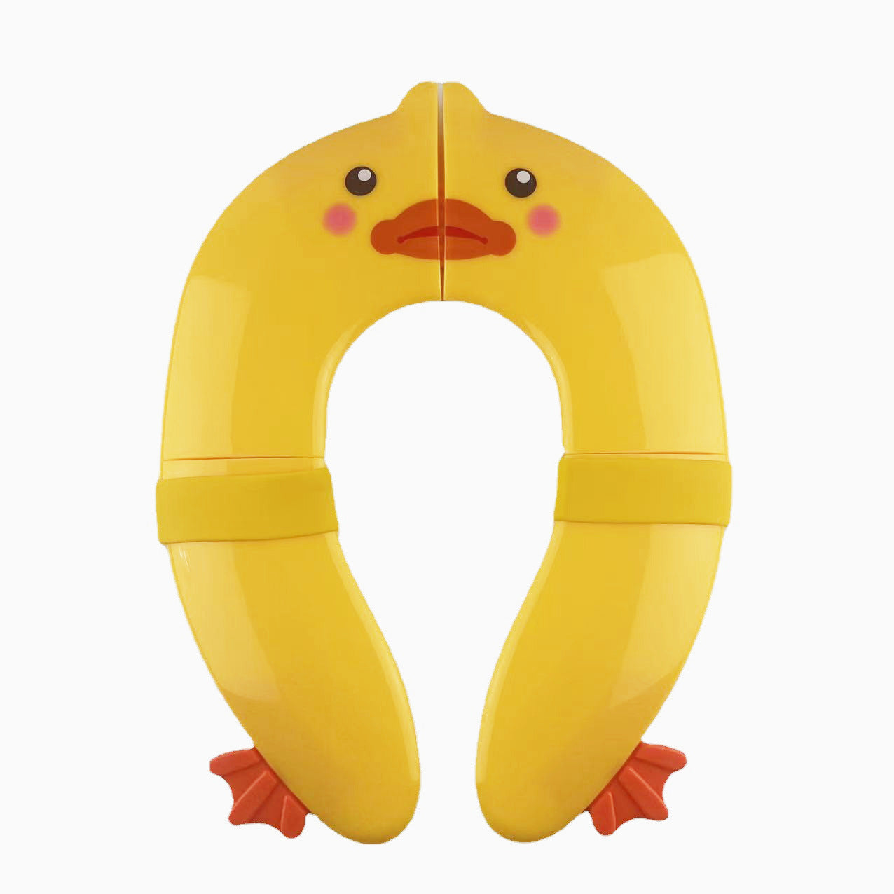 Portable Folding Toilet Seat for Kids - Duck Design