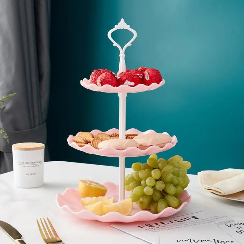 3-Tier Cupcake Stand for Parties and Events