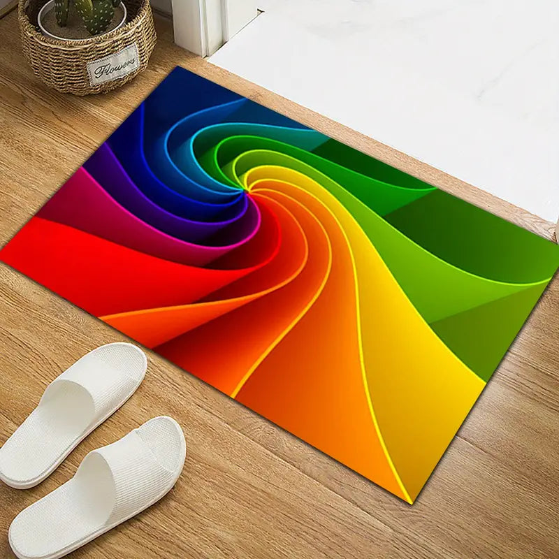 2023 New Geometric Printed Washable Carpet (1pc)