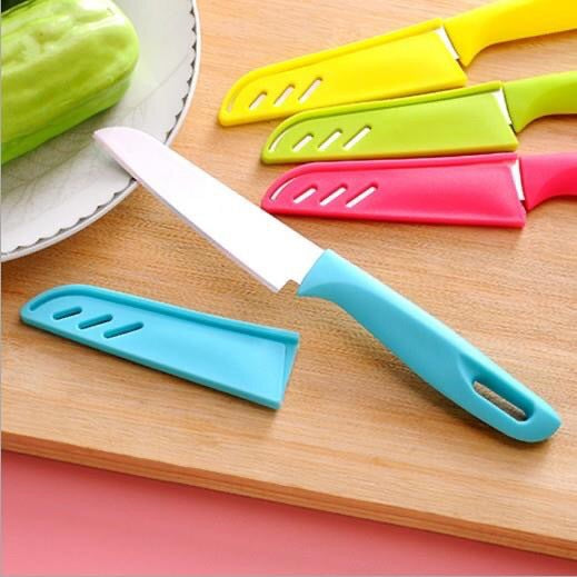 Portable Fruit Peeler in Candy Colors with Stainless Steel