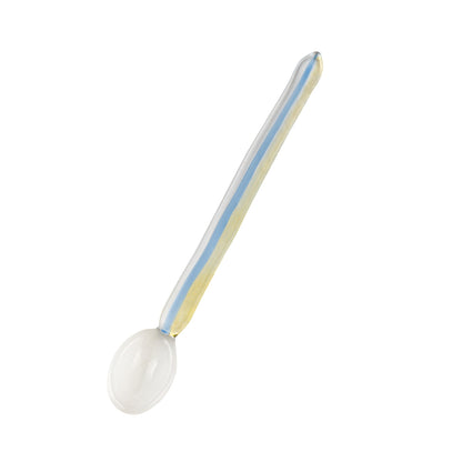 Cute Colored Glass Stirring Spoon
