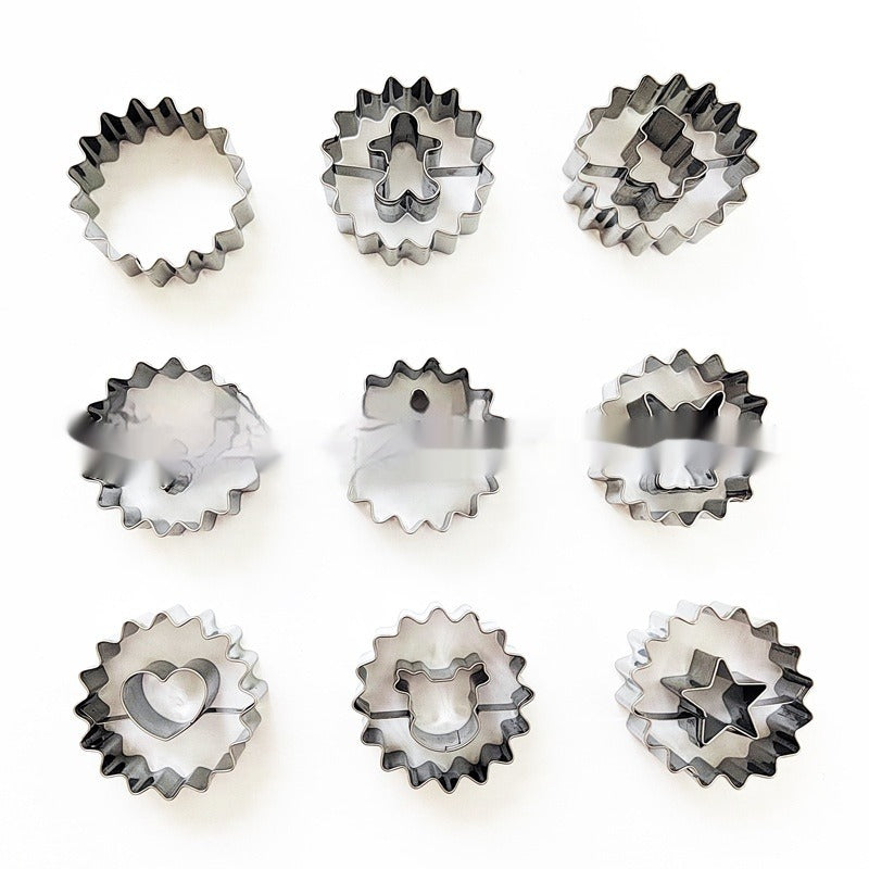 Stainless Steel Cookie & Cake Mold Set