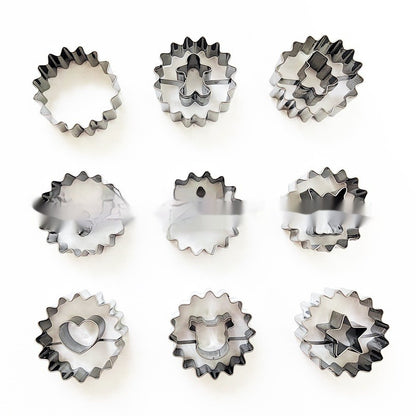 Stainless Steel Cookie & Cake Mold Set