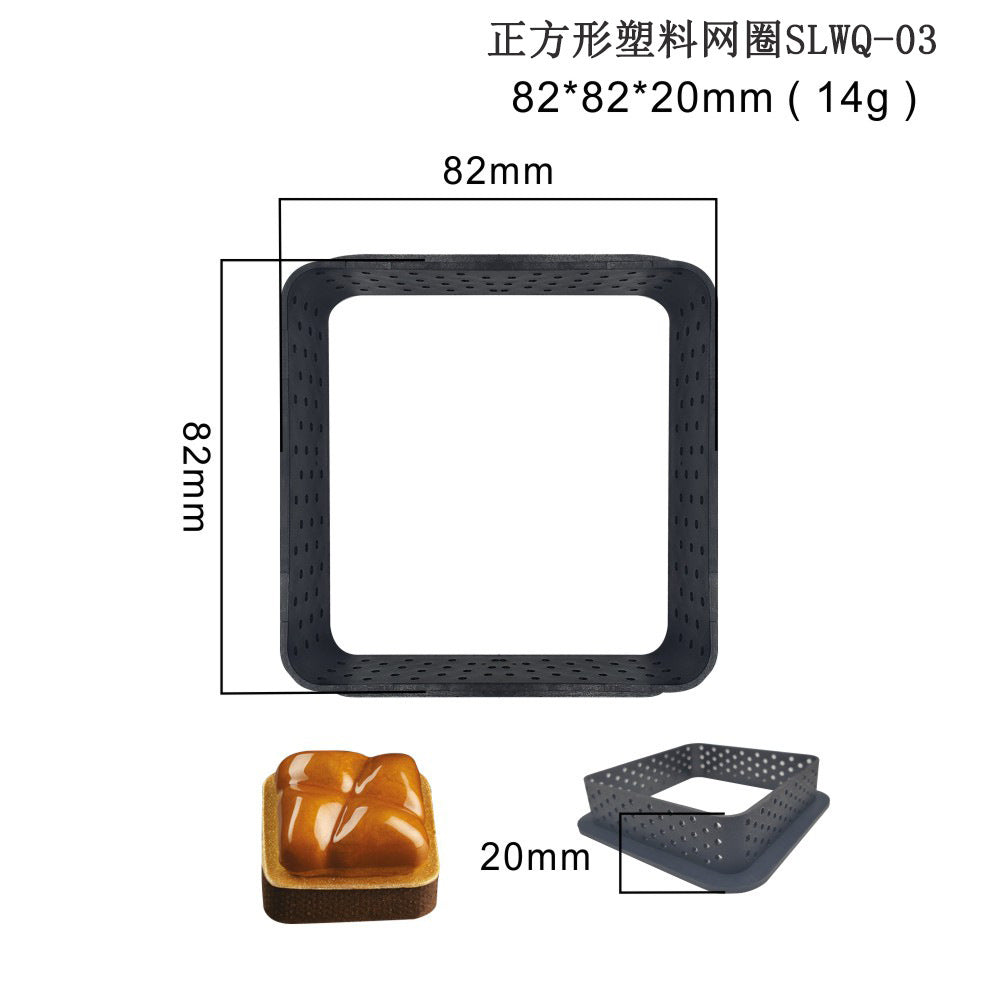 Round Stainless Steel Mousse Cake Ring Mold for Baking