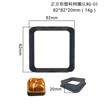 Round Stainless Steel Mousse Cake Ring Mold for Baking