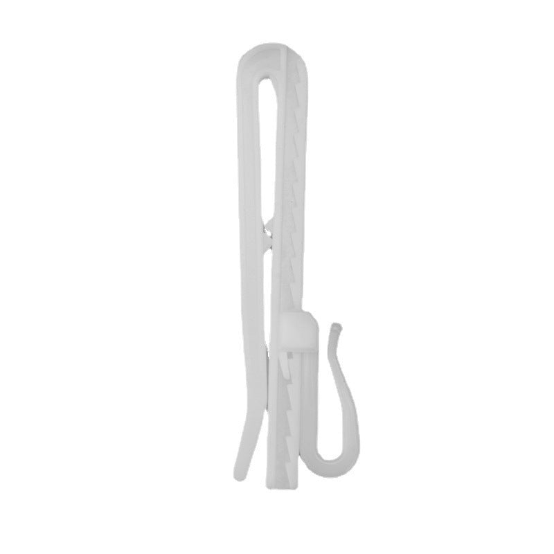 Adjustable Electric Curtain Track Plastic Hooks