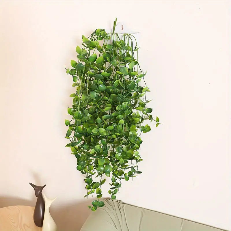 2pcs Artificial Persian Grass Wall Hanging Decor