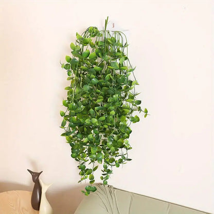 2pcs Artificial Persian Grass Wall Hanging Decor