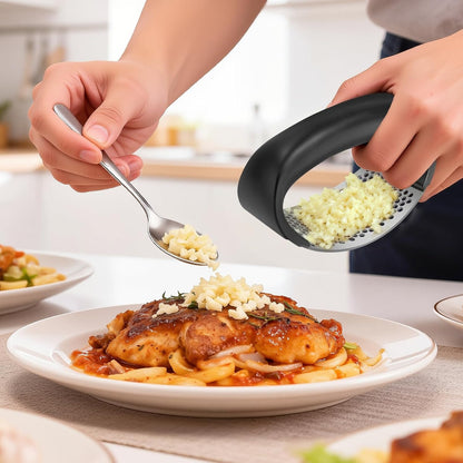 Stainless Steel Garlic Press Rocker