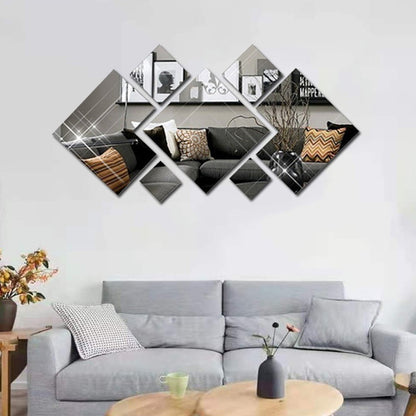 Square Acrylic Decorative Mirror Set