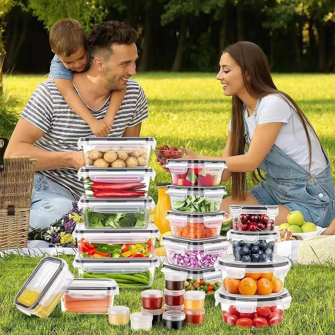 24-piece Refrigerator Food Plastic Seal Set