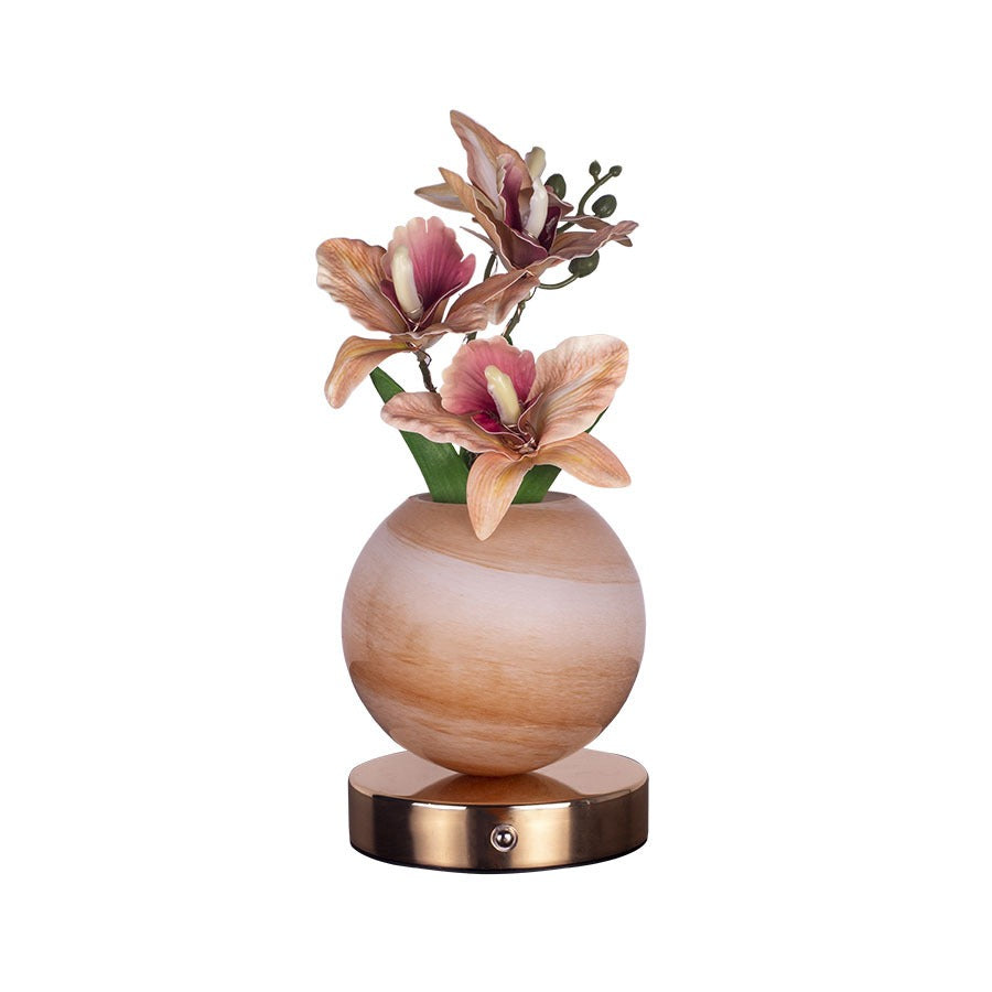 Simulation Phalaenopsis Planet Table Lamp