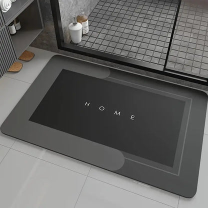 Non-Slip Quick Dry Diatom Bath Mat for Bathroom 15.7" x 23.6"