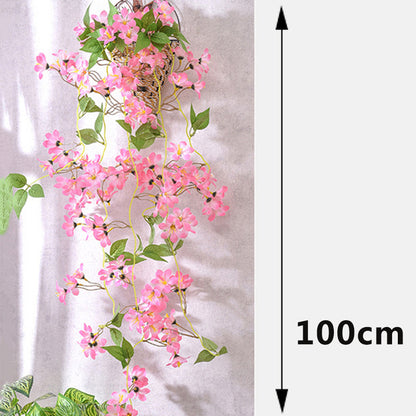 Simulated Jasmine Wall Decoration for Living Room
