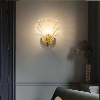 Nordic Modern Minimalist All-Copper LED Wall Light
