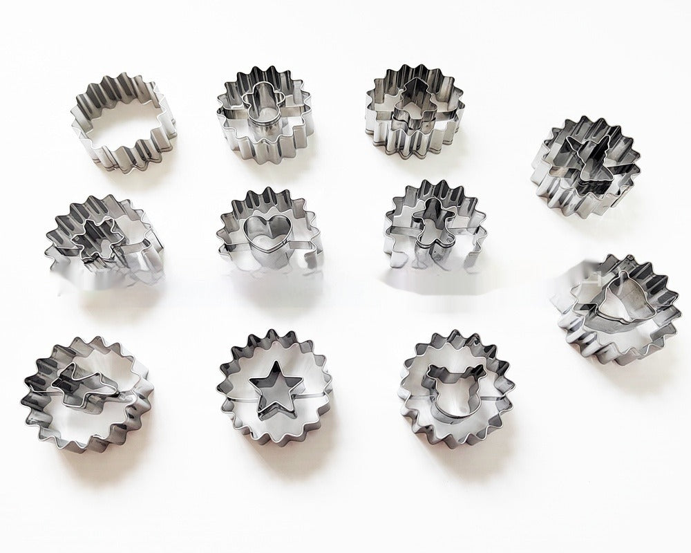 Stainless Steel Cookie & Cake Mold Set