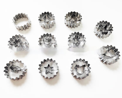 Stainless Steel Cookie & Cake Mold Set
