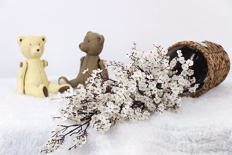 Realistic Baby's Breath Single Stem Floral Decor