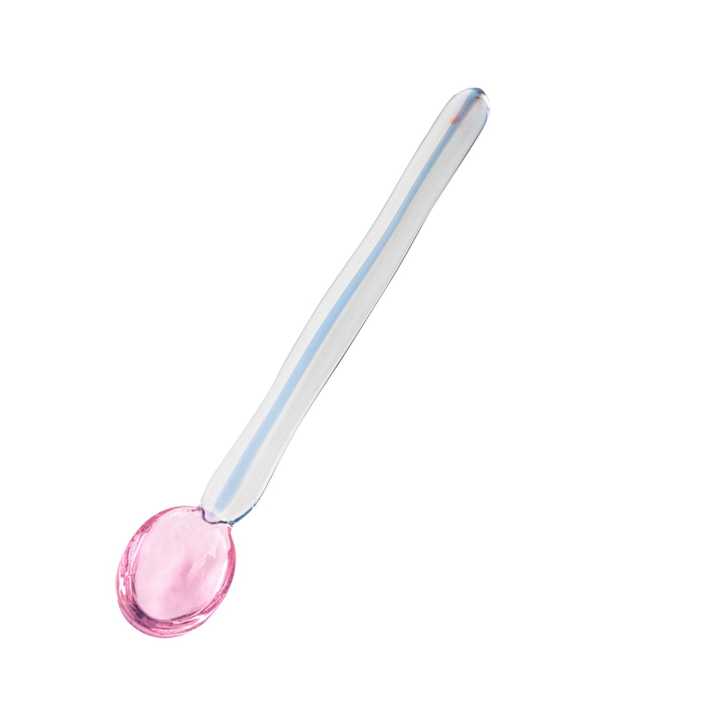 Cute Colored Glass Stirring Spoon